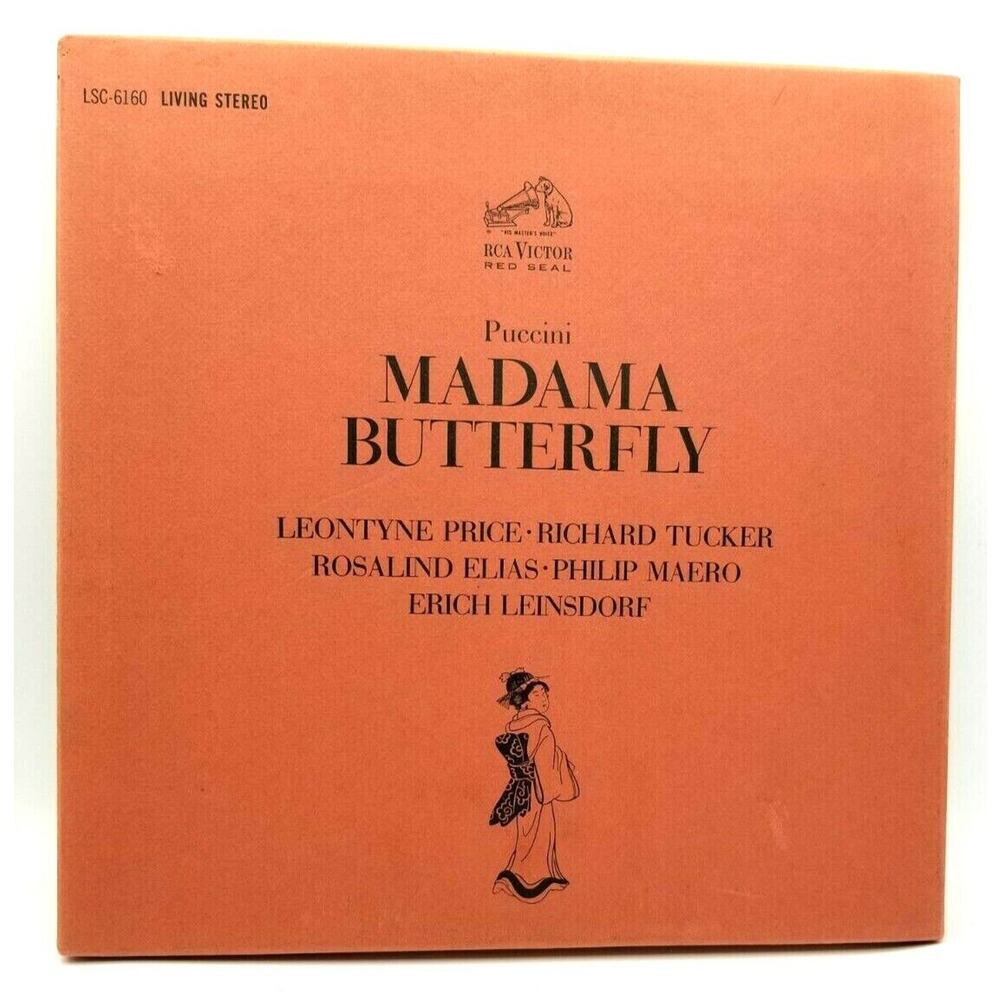 Puccini Madama Butterfly Leontyne Price Living Stereo RCA Victor LSC 6160